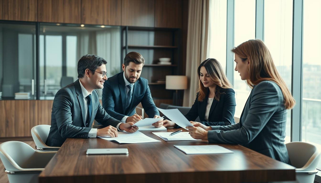 Real estate ownership transfer documents and closing confirmation